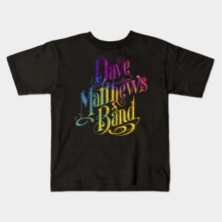 Dave Matthews Band Polygonal Color Kids T-Shirt